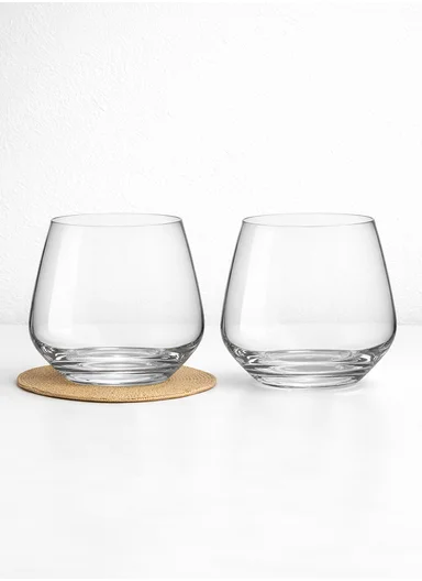 350ml 6 Pcs Transparent Round Hot &amp; Cold Drinks Glass Cups Set DMC011-2