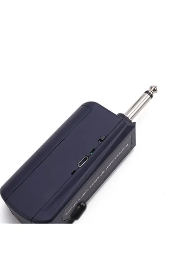 1200mAh Moving Coil Microphone U-Band FM Wireless Mic With Receiver Home Karaoke Microphone W-14 - Grey