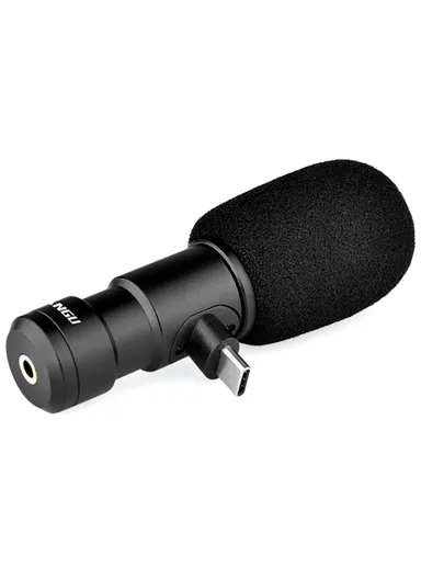 Mini Microphone Type-C Mobile Phone Microphone Live Recording Mic YLG9925B-C