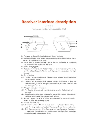 Portable 2.4G Microphone Set 2 Transmitter + Receiver Wireless Lavalier Mic with Clip-Black MX5