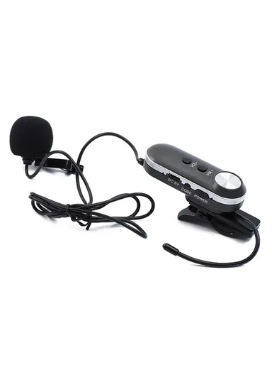 2600mAh Wireless Lavalier Microphone Set With Receiver 1 to 4 UHF FM Portable Condenser Microphone PRO-4CII