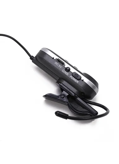 2600mAh Wireless Lavalier Microphone Set With Receiver 1 to 4 UHF FM Portable Condenser Microphone PRO-4CII