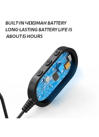 Wireless Lavalier Microphone Portable UHF Mic Transmitter Receiver for Smartphone PC U13JGS