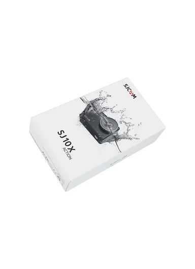 1300mAh 4K 12MP Sports Action Camera 10M Body Waterproof SJ10X - Black