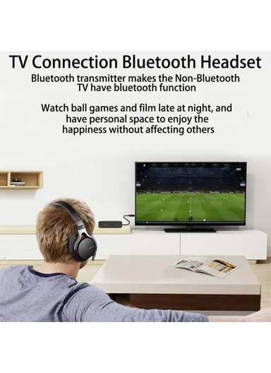 2-in-1 Car Wireless Audio Adapter Bluetooth 5.2 Transmitter Receiver with 3.5mm Audio Cable for TV Computer Speaker M27