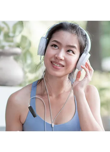 2-in-1 Car Wireless Audio Adapter Bluetooth 5.2 Transmitter Receiver with 3.5mm Audio Cable for TV Computer Speaker M27