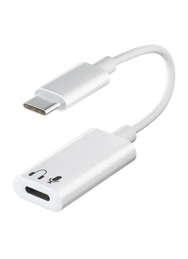 USB-C To iP Headphone Converter for iPhone 15 Series Huawei Samsung Xiaomi LG Type-C Headset Adapter