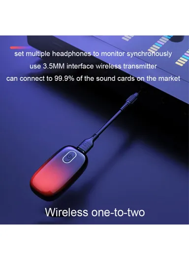 4Pcs Sports Neckband Headphones Neck Hanging Wireless Bluetooth Earphones with Transmitter B10