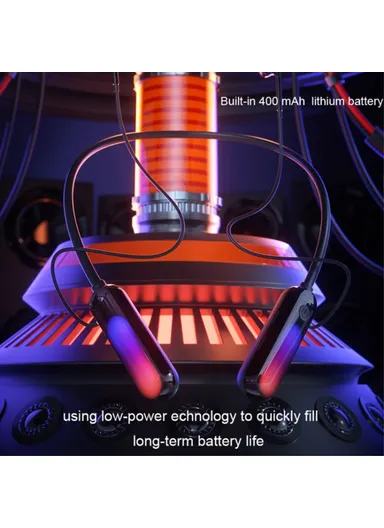 4Pcs Sports Neckband Headphones Neck Hanging Wireless Bluetooth Earphones with Transmitter B10