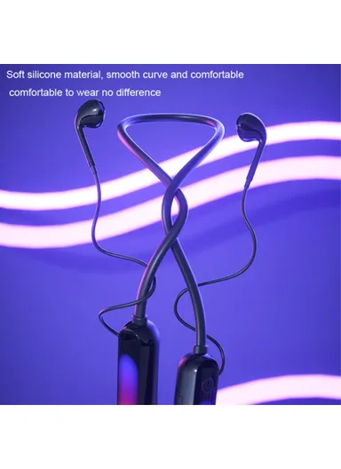 3Pcs Neck Hanging Wireless Bluetooth Earphones Sports Neckband Headphones with Transmitter B10