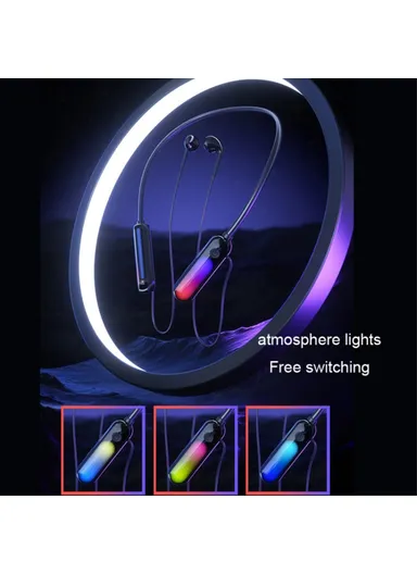 3Pcs Neck Hanging Wireless Bluetooth Earphones Sports Neckband Headphones with Transmitter B10