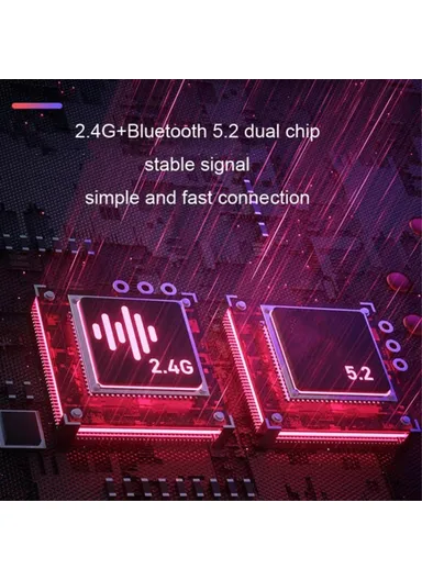 2Pcs Wireless Neckband Headphones Silicone Neck-mounted Bluetooth Earphones with Transmitter B10