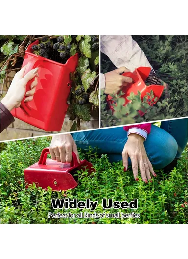 Berry Picker Blueberry Lingonberry Scoop Metal Comb Ergonomic Handle Design Berry Picking Rake Tool