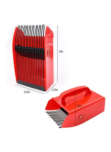 Berry Picker Blueberry Lingonberry Scoop Metal Comb Ergonomic Handle Design Berry Picking Rake Tool