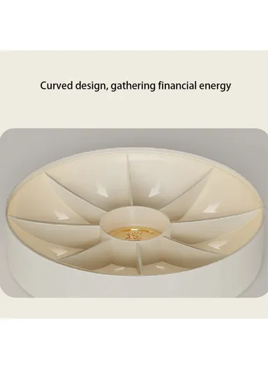 New Year Dried Fruit Plate Melon Seeds Candy Box 2921 (D30.6 x T7.5)cm