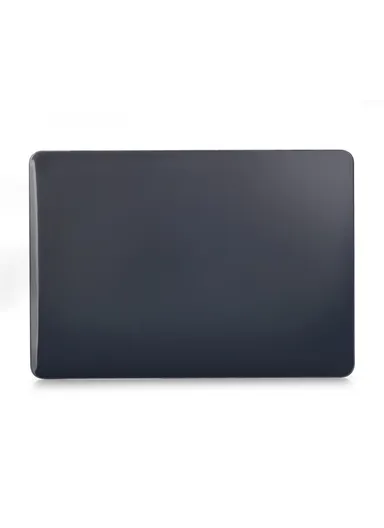 15-Inch MacBook Air Laptop Case Transparent Hard PC Protective Cover M2 A2941- Black