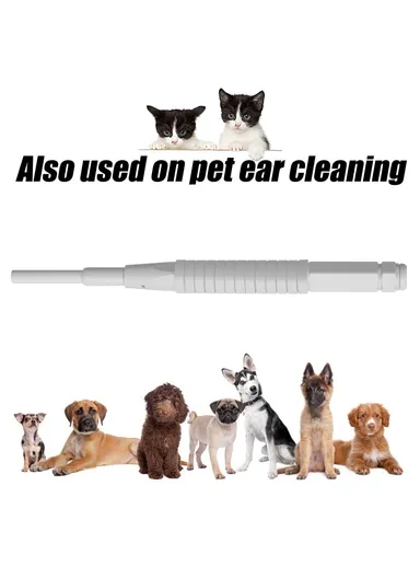 3-in-1 0.39cm Otoscope Camera Ear Scope Endoscope Ear Wax Removal Tool AN103 (App: AN CAMERA) - White