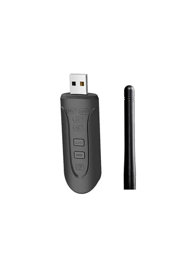 AptX Low Latency/LL Bluetooth 5.0 Transmitter Audio USB Adapter 3.5mm AUX Jack Wireless Dongle B52 
