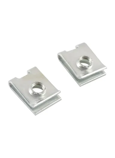 80Pcs Assorted M4/M5/M6 Car U Nuts Manganese Steel U-Shaped Clip Nut Kit A7624