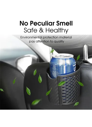 TPR Car Cup Holder Multifunctional Hanging Drink Organizer Auto Back Seat Bottle Holder Stand C1743