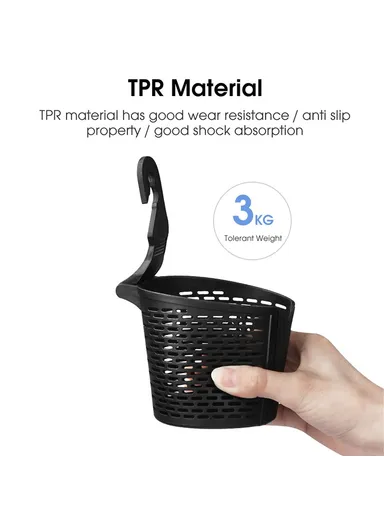 TPR Car Cup Holder Multifunctional Hanging Drink Organizer Auto Back Seat Bottle Holder Stand C1743