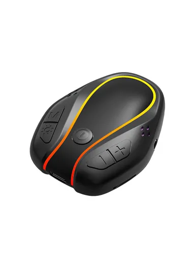 280mAh Bluetooth Adapter With Colorful Atmosphere Light Audio Transmitter For PC TV Car GR07 