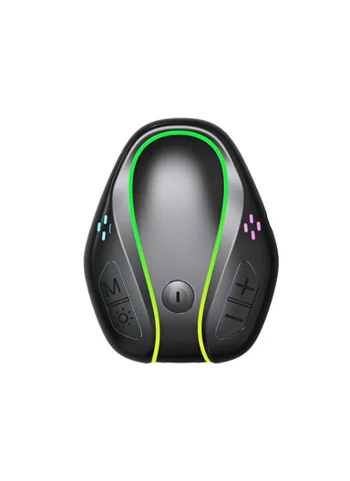 280mAh Bluetooth Adapter With Colorful Atmosphere Light Audio Transmitter For PC TV Car GR07 