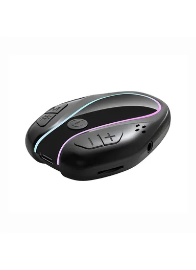 280mAh Bluetooth Adapter With Colorful Atmosphere Light Audio Transmitter For PC TV Car GR07 