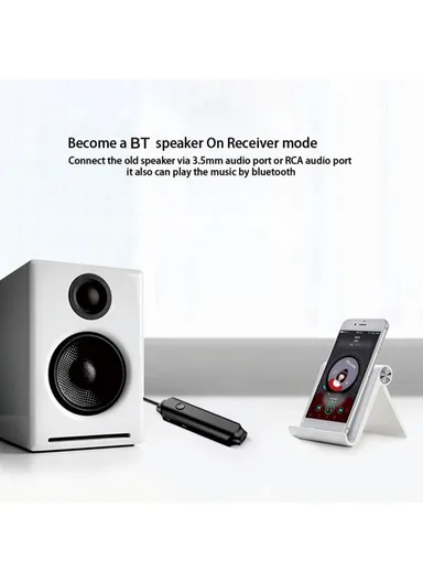 Bluetooth 5.0 Transmitter Receiver Wireless 3.5mm Audio Adapter for PC Laptop Aux In Audio Devices