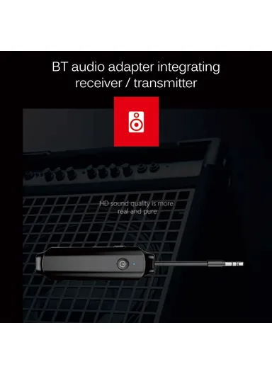 Bluetooth 5.0 Transmitter Receiver Wireless 3.5mm Audio Adapter for PC Laptop Aux In Audio Devices