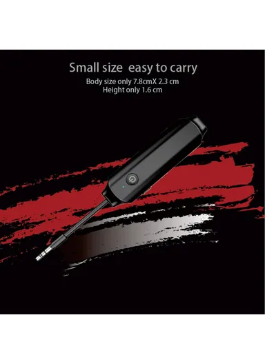 Bluetooth 5.0 Transmitter Receiver Wireless 3.5mm Audio Adapter for PC Laptop Aux In Audio Devices