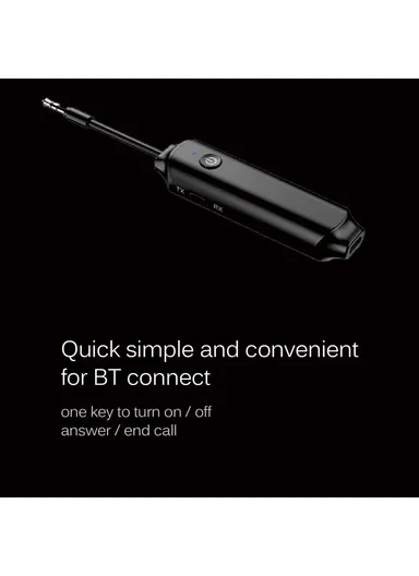 Bluetooth 5.0 Transmitter Receiver Wireless 3.5mm Audio Adapter for PC Laptop Aux In Audio Devices