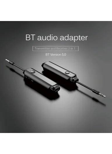 Bluetooth 5.0 Transmitter Receiver Wireless 3.5mm Audio Adapter for PC Laptop Aux In Audio Devices
