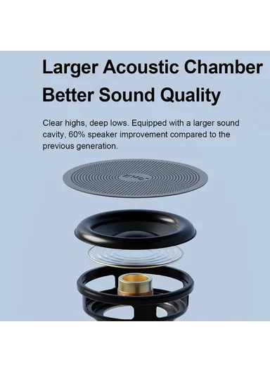 600mAh Metal Case TWS Bluetooth 5.0 Portable Speaker With Bass Radiator A126 (D4.6 x H3.9)cm - Purple 