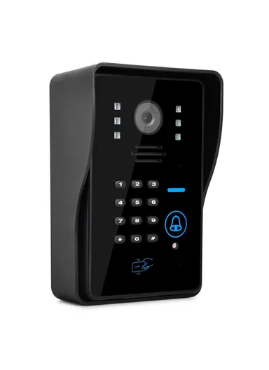 1080P WiFi/IP Wireless Doorbell With Password &amp; Card Unlock Visual Intercom WF1002