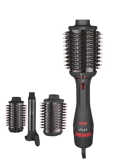 1200W Hot Air Brush, 28000RPM High-Speed Hot Air Styler with 4 Heat Level Settings &amp; Accessories 50184