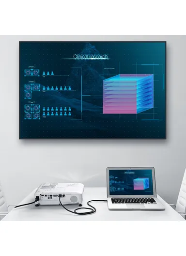 3m 4K 30Hz HDMI Male To Male Cord High-Speed HDMI Cable Compatible With PS5/PS4/TV Monitor/Computer/Xbox 360/TV Stick/Laptop HD134