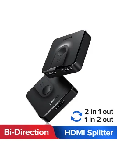 4K 2 in 1 HDMI Splitter Switch Out Adapter HDMI Switcher For Xbox TV Box Computer Monitor
