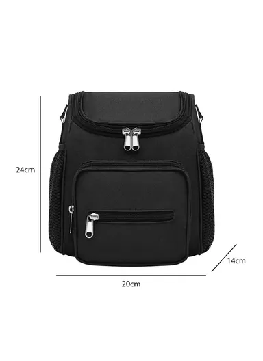 Oxford Durable Practical Baby Stroller Bag For Kids Black AN027 (W20 x D14 x H24)cm