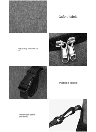 Oxford Durable Practical Baby Stroller Bag For Kids Black AN027 (W20 x D14 x H24)cm