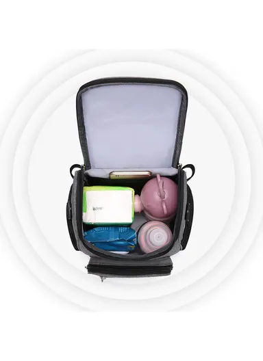 Oxford Durable Practical Baby Stroller Bag For Kids AN027 (W20 x D14 x H24)cm - Grey