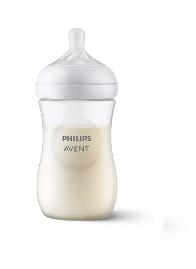 0m+ 125ml-260ml Polypropylene &amp; Silicone Newborn Starter Set Natural Response SCD838/11