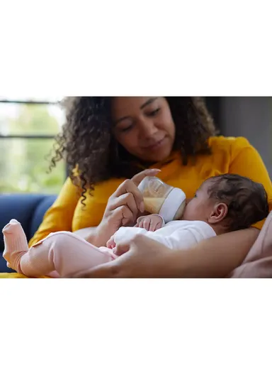 0m+ 125ml-260ml Polypropylene &amp; Silicone Newborn Starter Set Natural Response SCD838/11