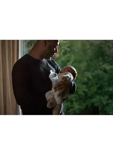 0m+ 125ml-260ml Polypropylene &amp; Silicone Newborn Starter Set Natural Response SCD838/11