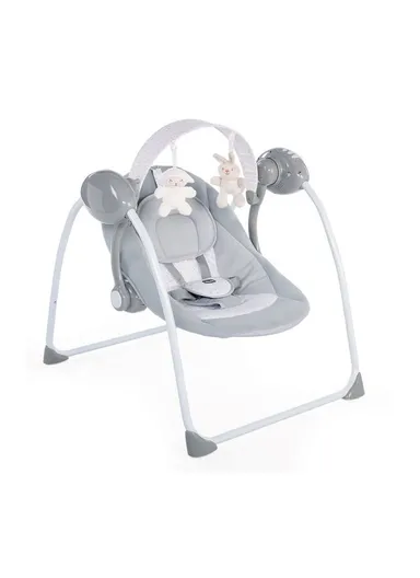 0m+ Fabric &amp; Metal Swing Relax &amp; Play Baby Bouncer 79148.19 (L65 x W56 x H60)cm