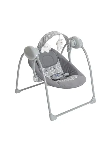 0m+ Fabric &amp; Metal Swing Relax &amp; Play Baby Bouncer 79148.19 (L65 x W56 x H60)cm