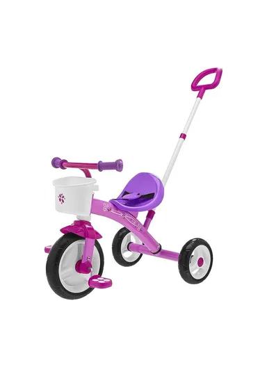 18m+ Metal &amp; Plastic U-Go Trike Ducati 07412.10 (L28.5 x W25 x H51.5)cm - Pink