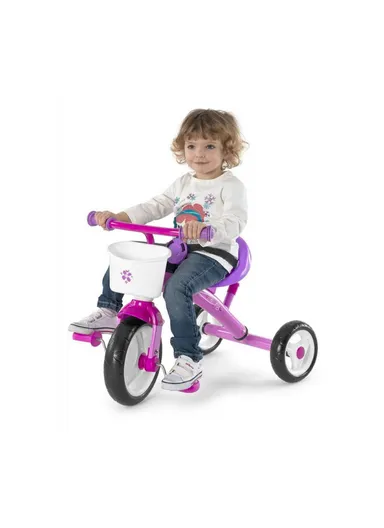 18m+ Metal &amp; Plastic U-Go Trike Ducati 07412.10 (L28.5 x W25 x H51.5)cm - Pink