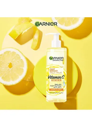 400ml Fast Bright Vitamin C Brightening Purifying Face Gel Wash