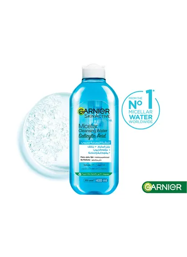 400ml Fast Clear Micellar Water with Salicylic Acid for Acne Prone Skin